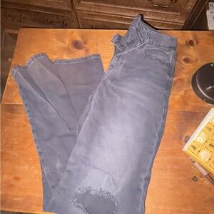 Dark grey/black Distressed Jeans